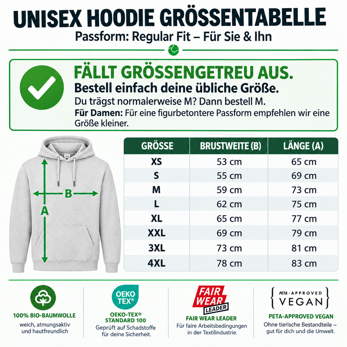 Mir reicht's, ich geh Tennis spielen - Damen Premium Organic Hoodie