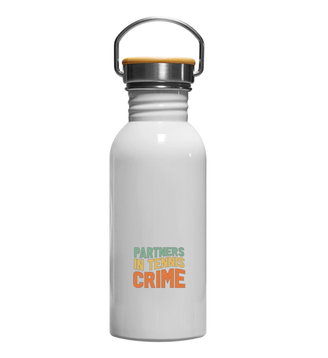 Partners in Tennis Crime Trinkflasche