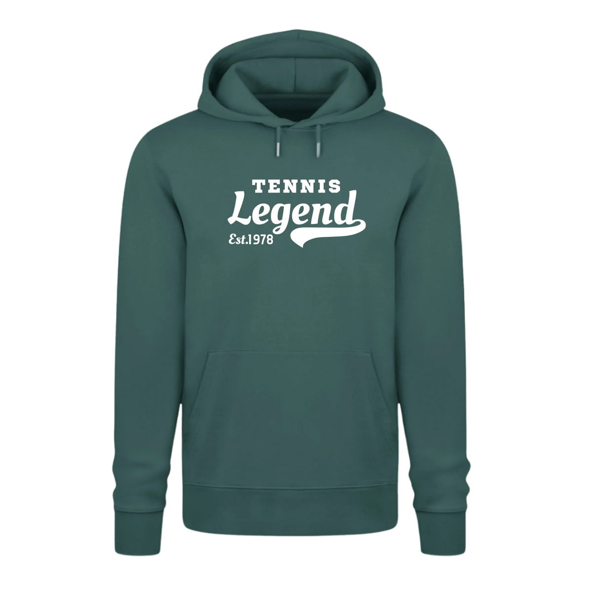 Tennis Legend personalisierbar - Bio-Hoodie Unisex