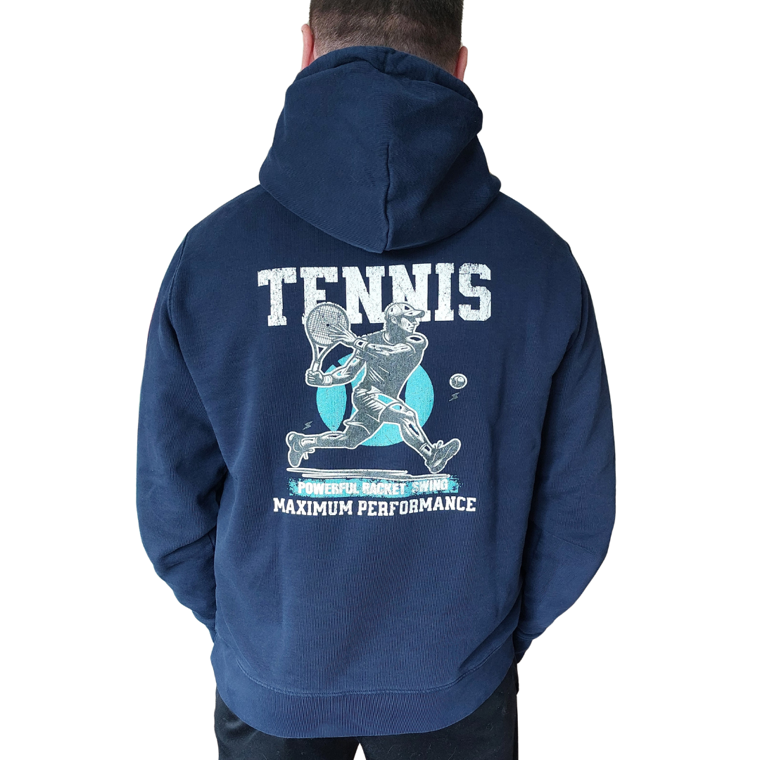 Tennis Powerful Swing - Herren Premium Organic Hoodie