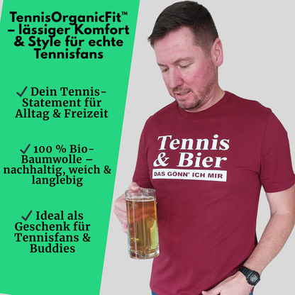 Tennis & Bier - Herren Premium Organic T-Shirt