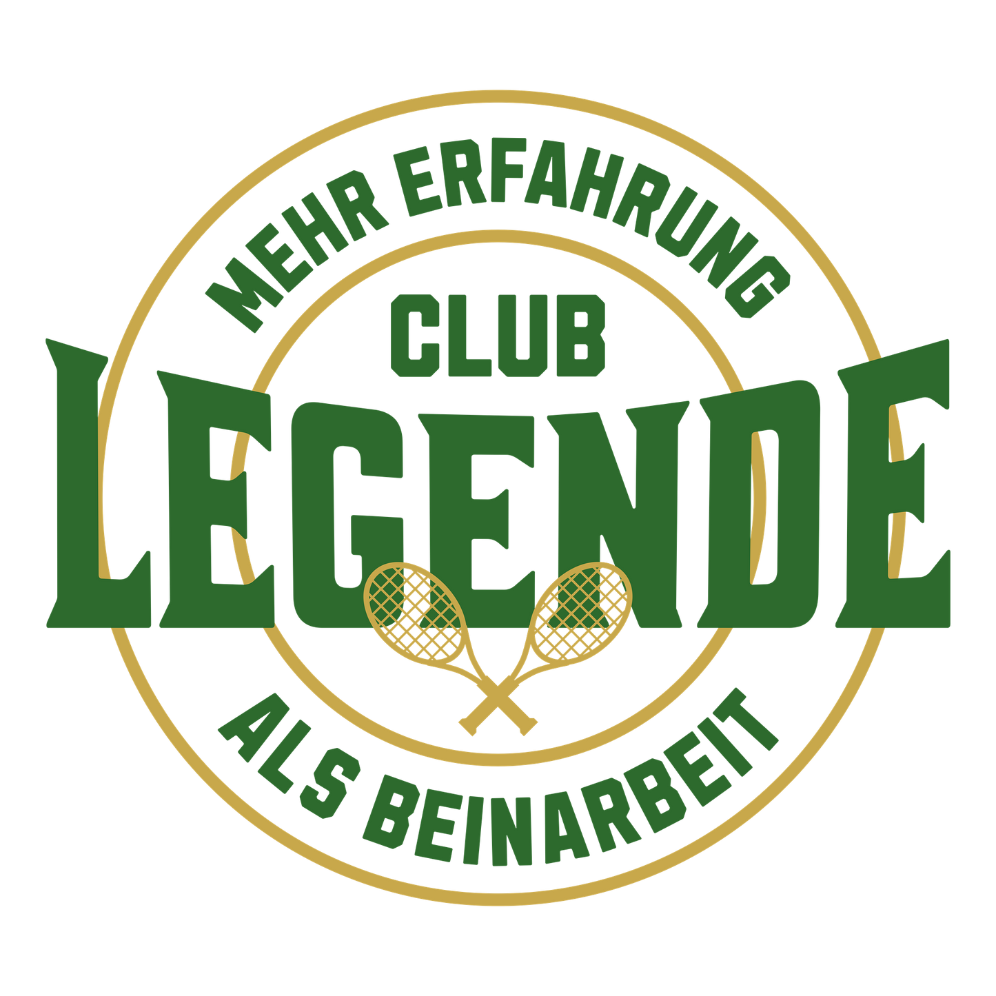 Club Legende - Mehr Erfahrung als Beinarbeit  | Herren Premium Organic Shirt