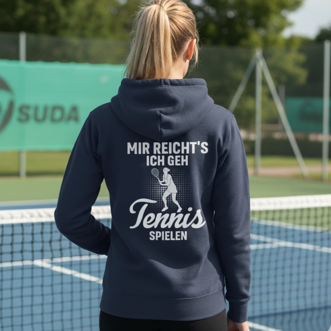 Mir reicht's, ich geh Tennis spielen - Damen Premium Organic Hoodie