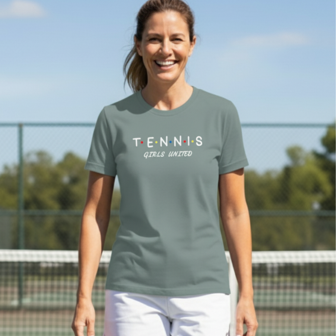 Tennis Girls United - Damen Premium Organic T-Shirt
