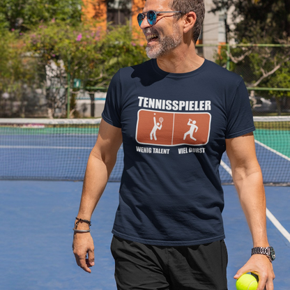 Tennisspieler - Herren Premium Organic T-Shirt