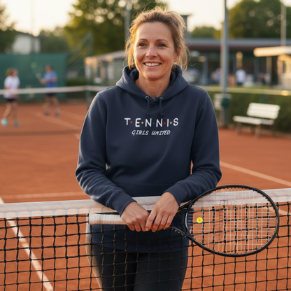 Tennis Girls United - Damen Premium Organic Hoodie