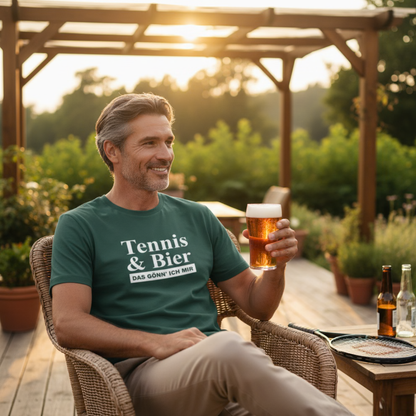 Tennis & Bier - Herren Premium Organic T-Shirt