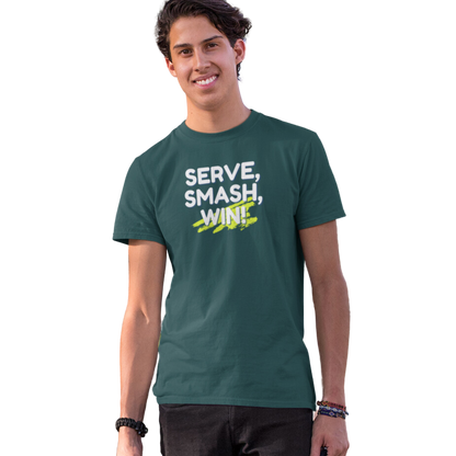 Serve, Smash, Win - Herren Premium Organic T-Shirt