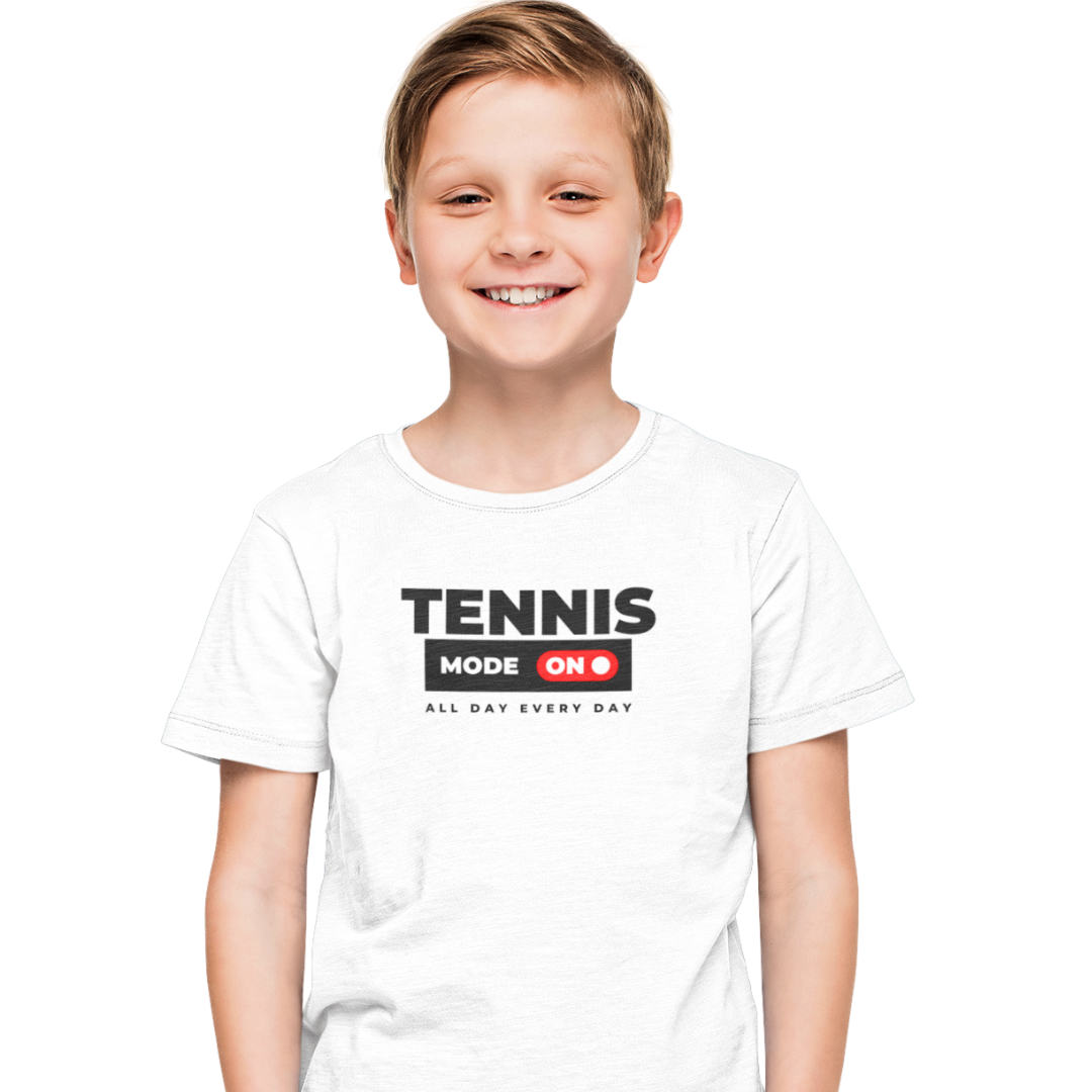 Tennis Mode On - Kinder Premium Organic T-Shirt