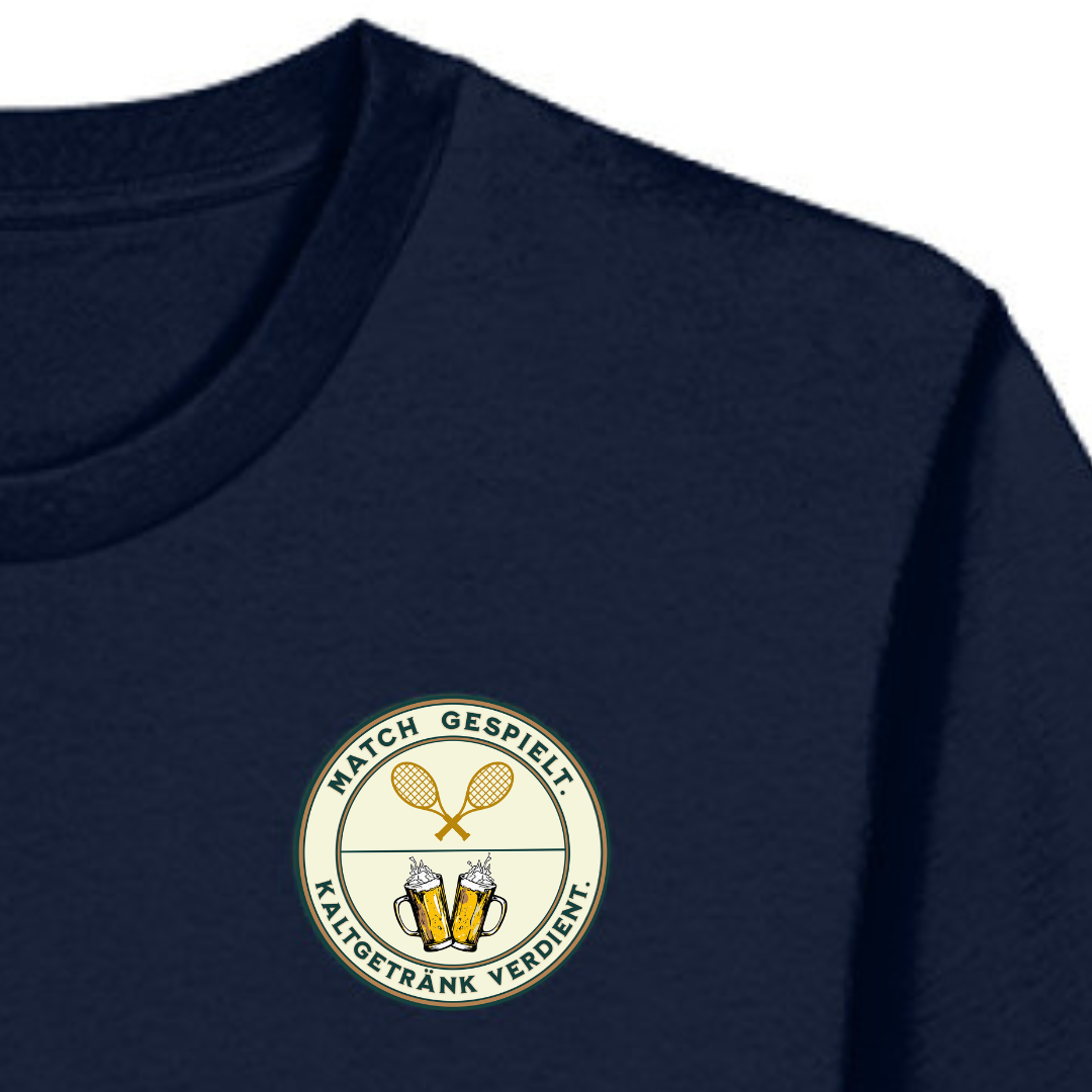 Match gespielt, Bier verdient - Herren Premium Organic T-Shirt