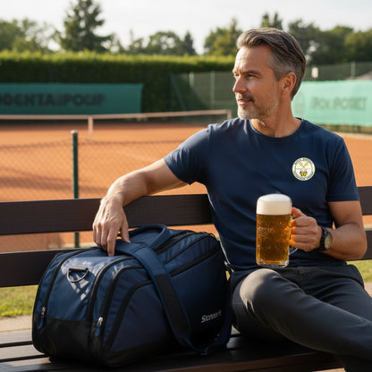 Match gespielt, Bier verdient - Herren Premium Organic T-Shirt