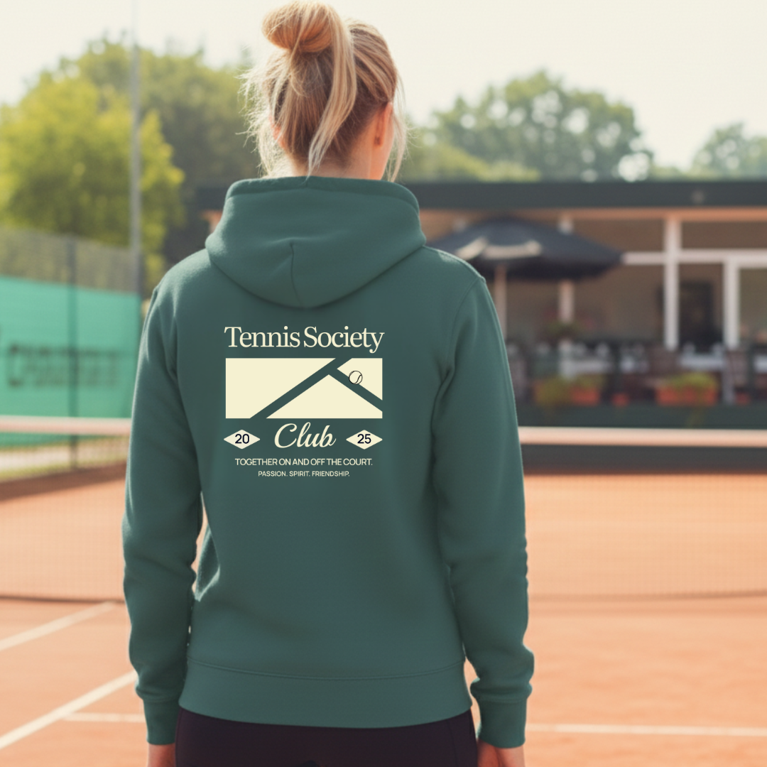 Tennis Society - Damen Premium Organic Hoodie