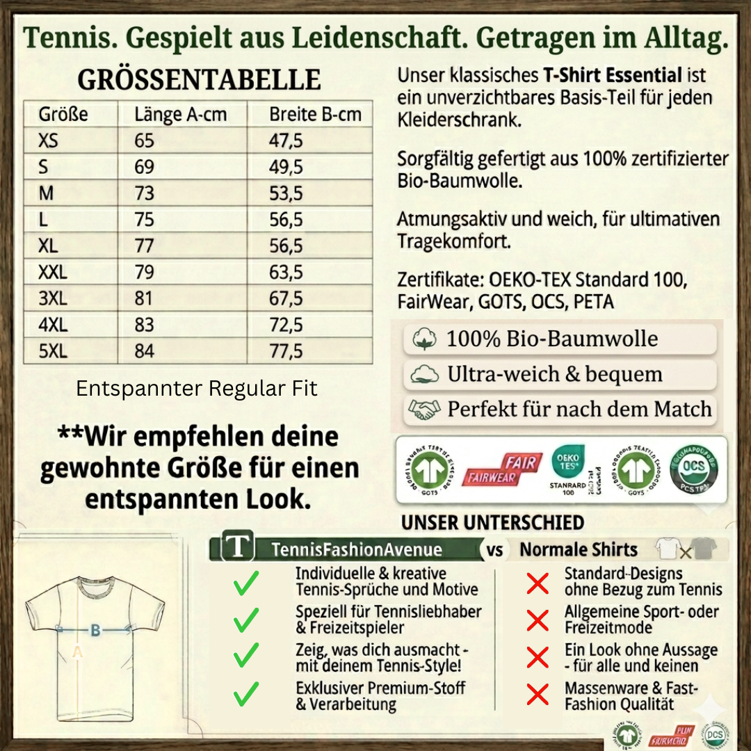 Volley Virtuoso - Herren Premium Organic T-Shirt