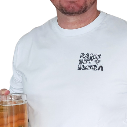 Game, Set, Beer  - Herren Premium Organic T-Shirt
