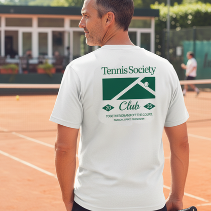 Tennis Society - Herren Premium Organic T-Shirt