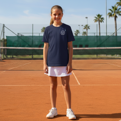 Coole Mädchen spielen Tennis - Kinder Premium Organic T-Shirt