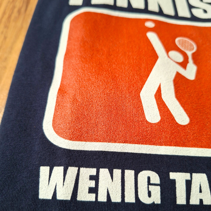 Tennisspieler - wenig Talent, viel Durst | Herren Premium Organic T-Shirt