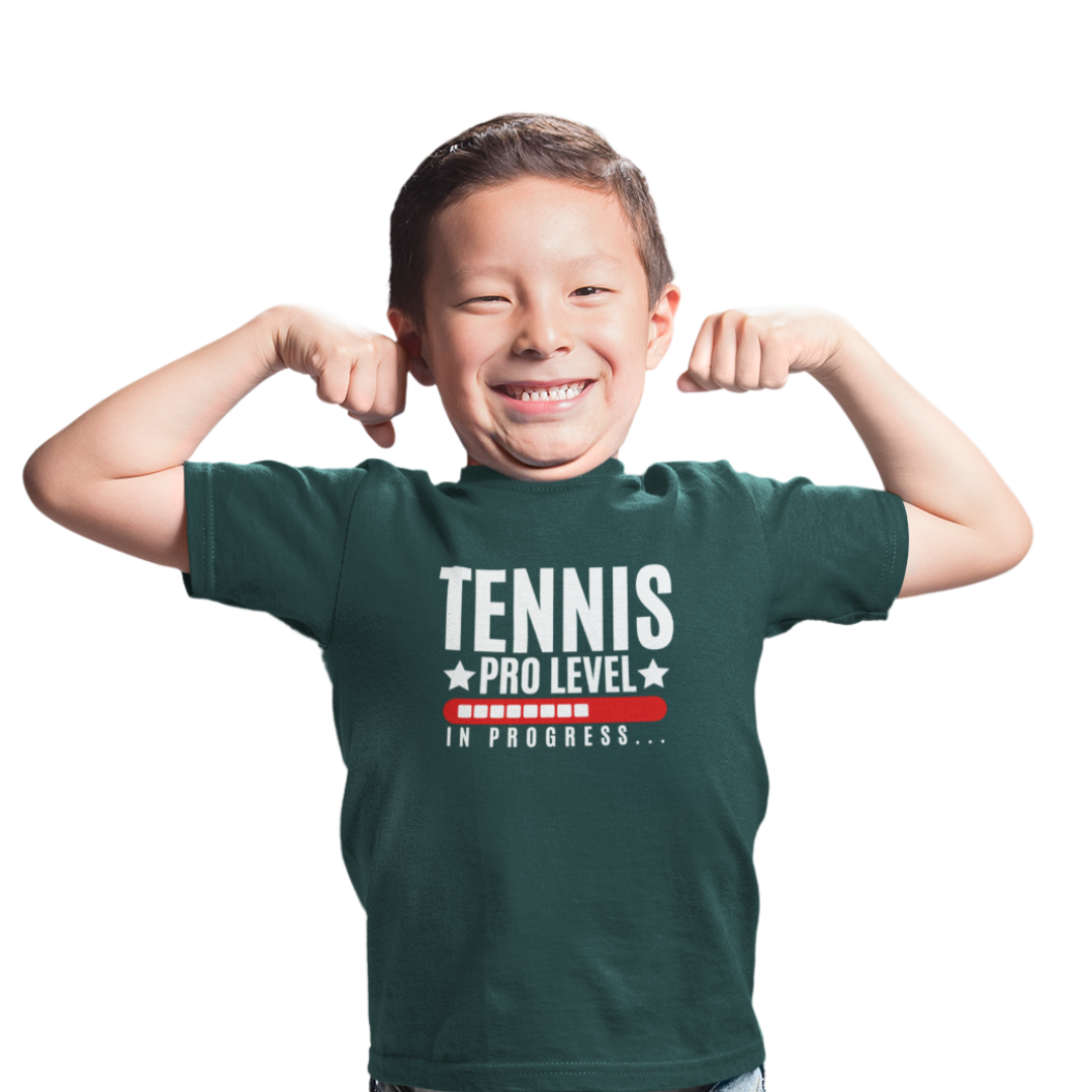 Tennis Pro Level - Kinder Premium Organic T-Shirt
