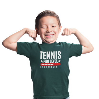 Tennis Pro Level - Kinder Premium Organic T-Shirt