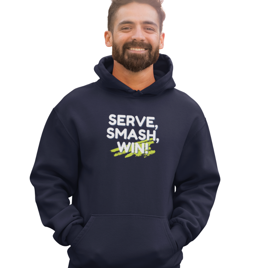 Serve, Smash, Win  - Herren Classic Hoodie