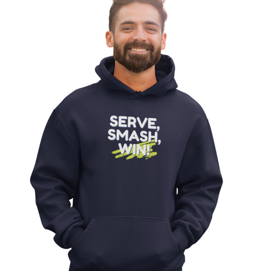 Serve, Smash, Win  - Herren Classic Hoodie