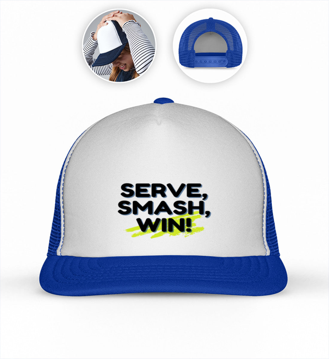 Bright Royal/White-7063