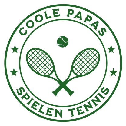 Coole Papas spielen Tennis - Herren Premium Organic T-Shirt