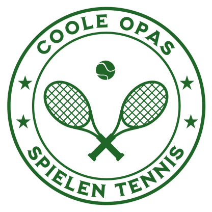 Coole Opas spielen Tennis - Herren Premium Organic T-Shirt