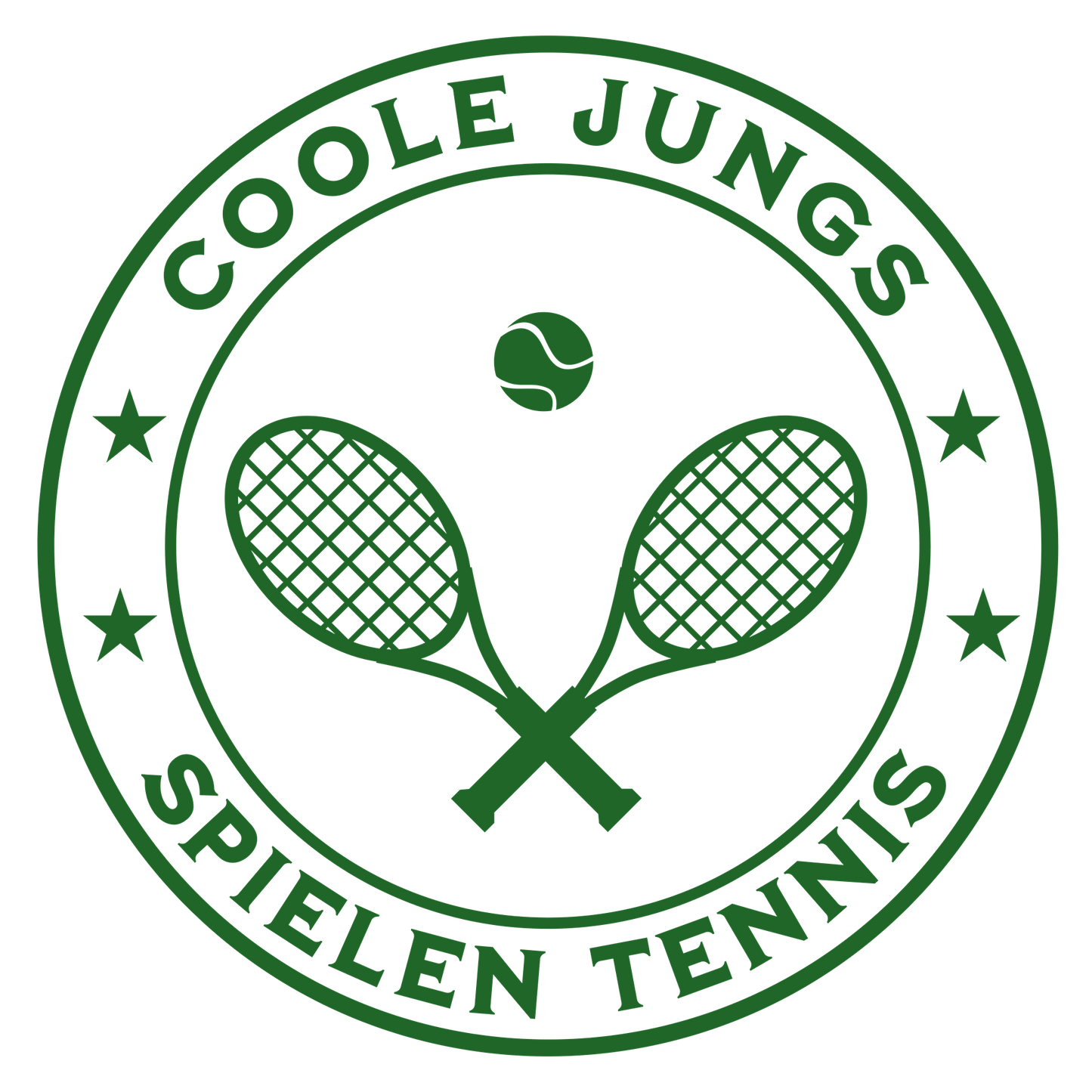 Coole Jungs spielen Tennis - Kinder Premium Organic T-Shirt