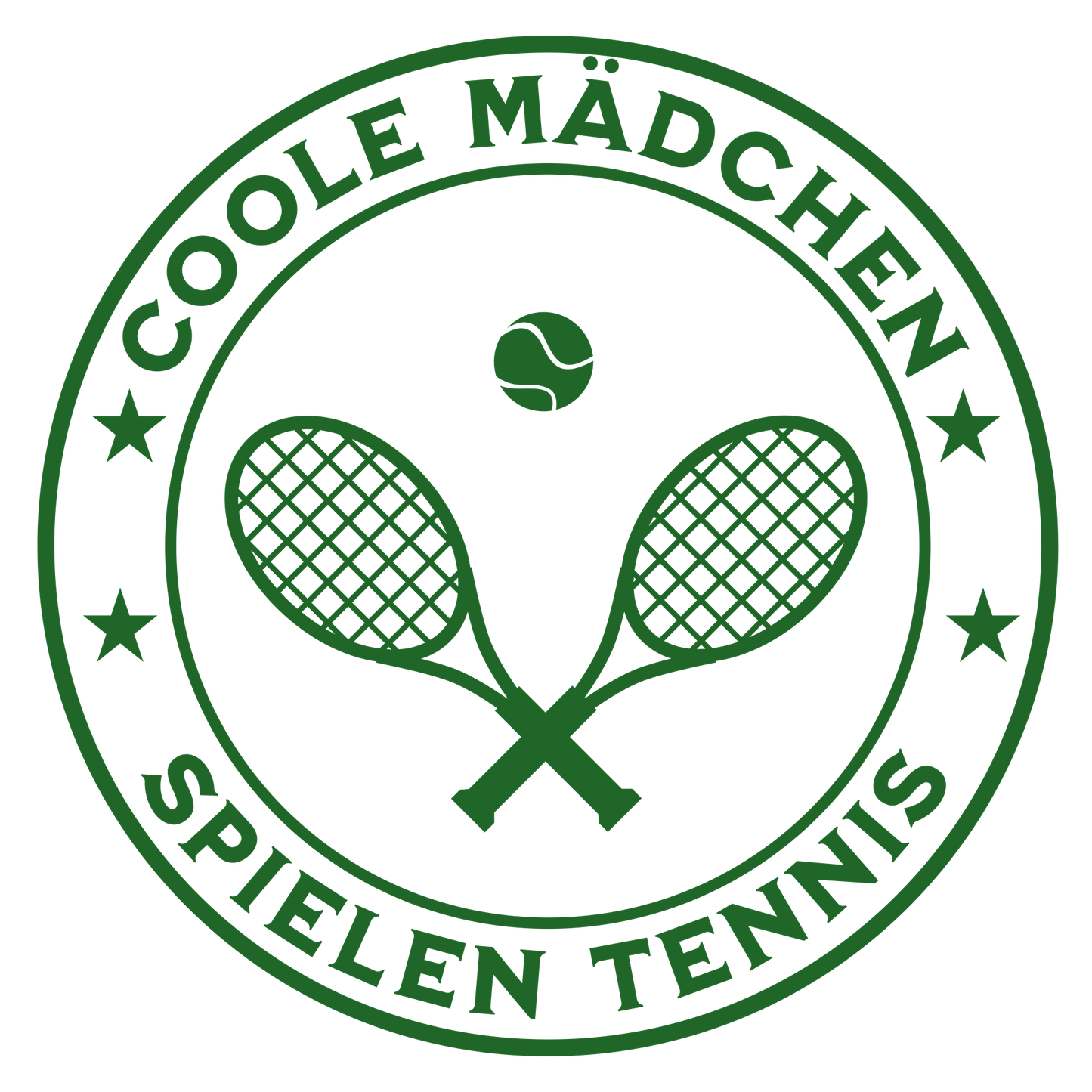 Coole Mädchen spielen Tennis - Kinder Premium Organic T-Shirt