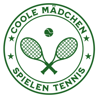 Coole Mädchen spielen Tennis - Kinder Premium Organic T-Shirt