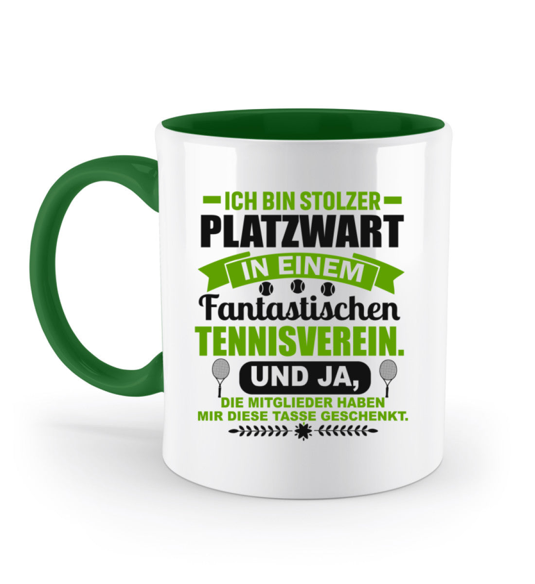 Tasse für Platzwart
