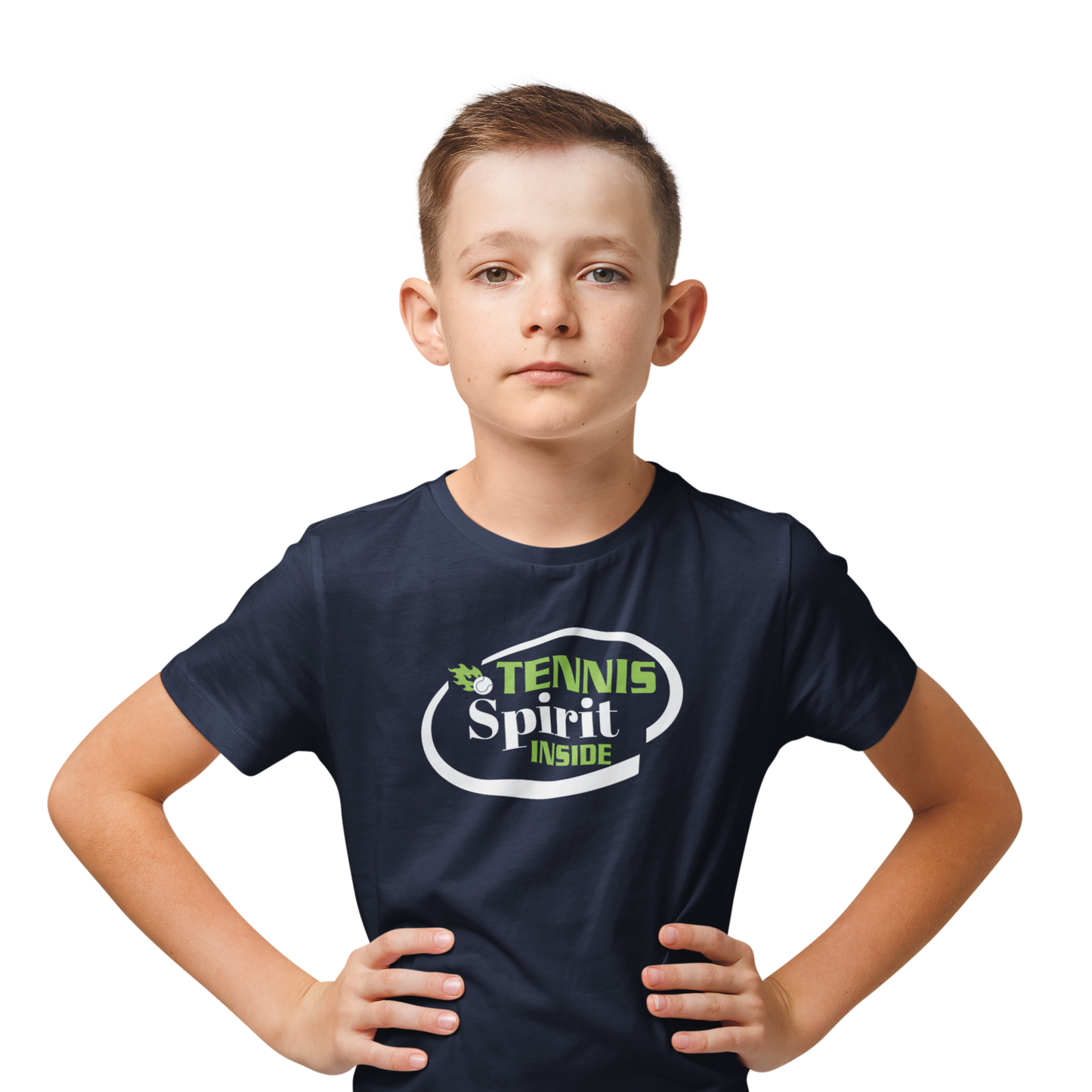 Tennis Spirit Inside - Kinder Premium Organic T-Shirt