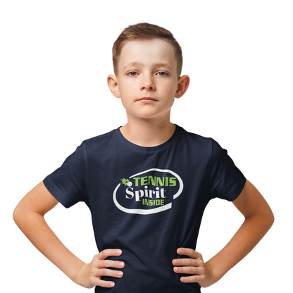 Tennis Spirit Inside - Kinder Premium Organic T-Shirt